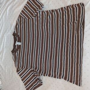 H&M Stripped TShirt M
